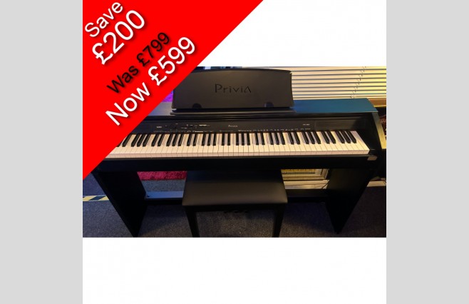 Display Model Casio PX760 Satin Black Digital Piano - Complete Package (SN:922EDC589176440) - Image 1